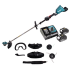 Makita DUR 368 LRT2 Cordless lawn trimmer 36V ( 2x18V ) Brushless + 2x battery 5,0Ah + charger