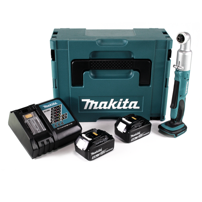 Makita DTL 061 RTJ cordless impact wrench 18V 1/4" 60Nm + 2x rechargeable battery 5.0Ah + charger + Makpac