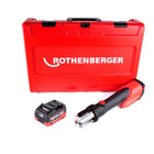Rothenberger ROMAX 4000 CAS cordless crimping machine 18 V 34 kN + 1x battery 5.5 Ah + case - without charger