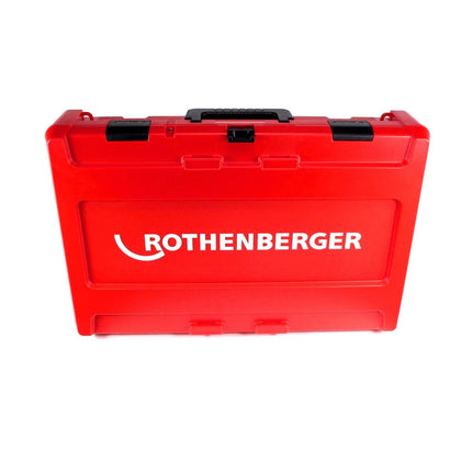 Pressa a batteria Rothenberger ROMAX 4000 18V elettroidraulica + 2x batteria 5,5Ah + caricatore + valigetta