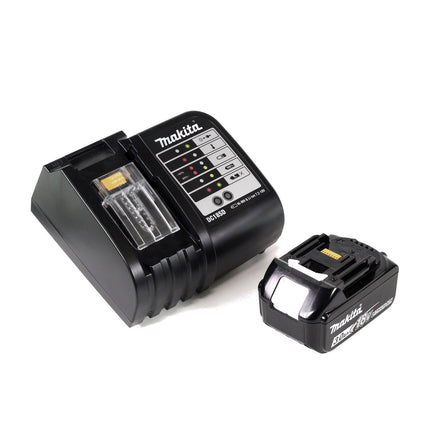 Makita DHP 453 SFTK W Trapano avvitatore con percussione a batteria bianco 18V / 42Nm + 1x Batteria 3,0Ah + Caricabatterie DC18SD + Set di punte da 100 pz. + Valigetta