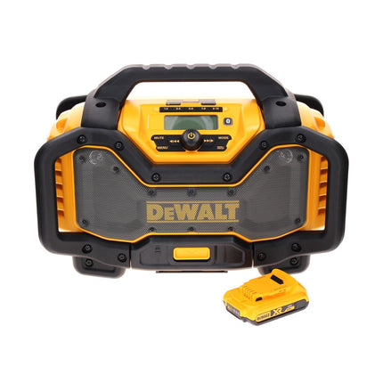 DeWalt DCR 027 N Akku Radio DAB+ 10,8-18,0 V + 1x Akku 2,0 Ah - ohne Ladegerät
