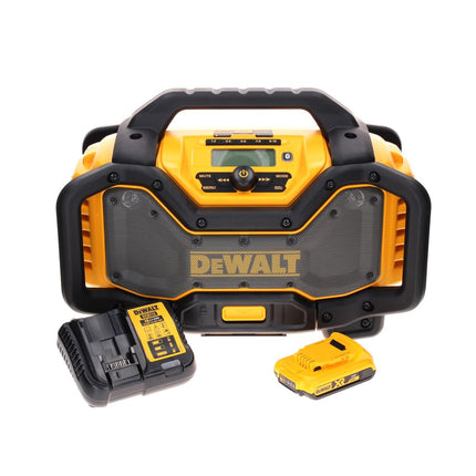 Radio sans fil DeWalt DCR 027 D1 DAB+ 10,8-18,0 V + 1 batterie 2,0 Ah + chargeur