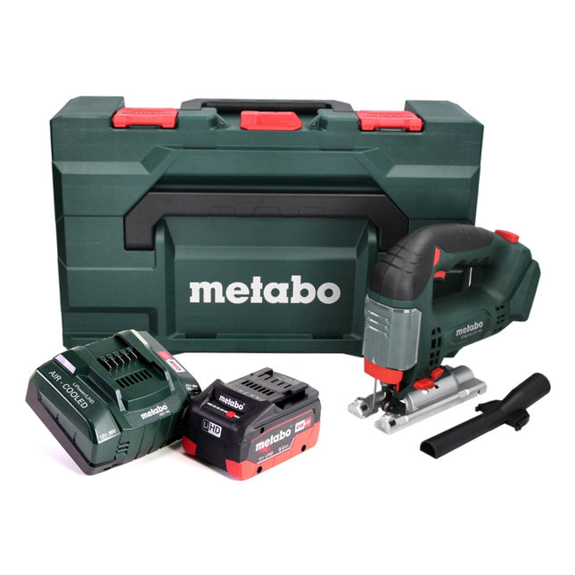 Metabo STAB 18 LTX 100 Akku Stichsäge 18 V + 1x LiHD Akku 8,0 Ah + Ladegerät + MetaBOX