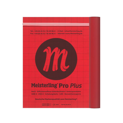 Meisterling Pro PLUS diffusionsoffene Universalbahn 1,5x50 m ( 005010000100 ) UDB-A / USB-A / Schalungsbahn