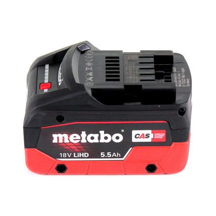 Metabo Power 160-5 18 LTX BL OF Cordless compressor 18 V 8.0 bar Brushless + 1x LiHD battery pack 5.5 Ah - without charger