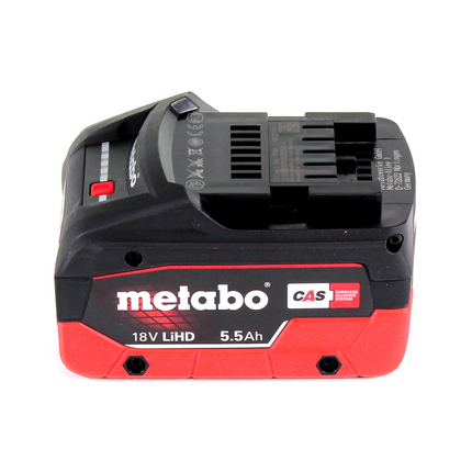 Metabo Power 160-5 18 LTX BL OF compresor sin cable 18 V 8,0 bar sin escobillas + 1x batería LiHD 5,5 Ah + cargador