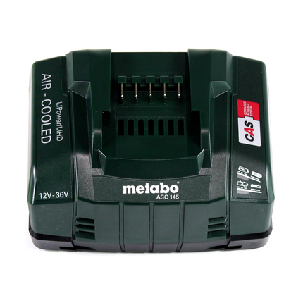 Metabo Power 160-5 18 LTX BL OF compresor sin cable 18 V 8,0 bar sin escobillas + 1x batería LiHD 5,5 Ah + cargador
