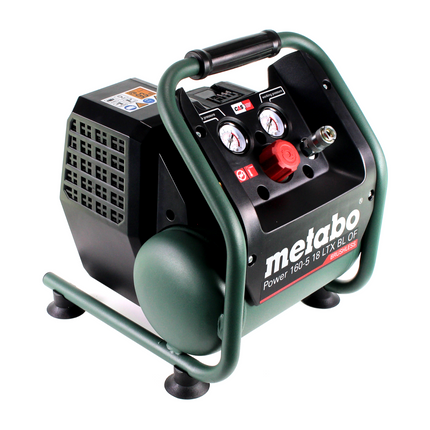 Metabo Power 160-5 LTX BL OF Compressore a batteria 18 V 8,0 bar ( 601521850 ) - senza batterie, senza caricabatterie