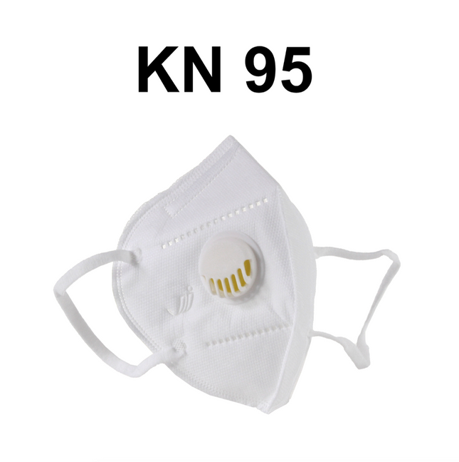 5x mascarilla KN95 protección respiratoria con máscara filtrante 95% de rendimiento de filtrado comparable a FPP2