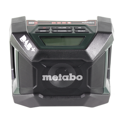 Metabo R 12-18 DAB+ BT Akku Baustellenradio 12-18 V DAB+ + 1x LiHD Akku 4,0 Ah + Ladegerät