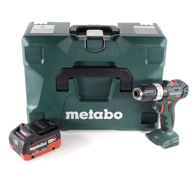 Taladro percutor a batería Metabo SB 18 L BL 18 V 60 Nm sin escobillas + 1x batería LiHD 5,5 Ah + MetaLoc - sin cargador
