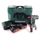 Metabo BS 18 LTX-3 BL Q I Akku Bohrschrauber 18 V 120 Nm Brushless + 2x LiHD Akku 5,5 Ah + Ladegerät + MetaLoc