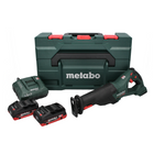 Metabo SSE 18 LTX BL Akku Säbelsäge Reciprosäge 18 V Brushless + 2x Akku 4,0 Ah + Ladegerät + metaBOX - Toolbrothers