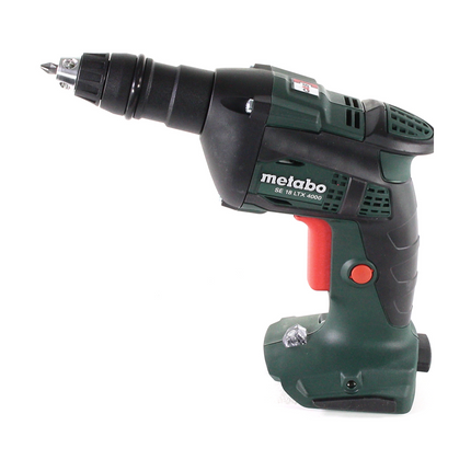 Metabo SE 18 LTX 4000 atornillador para obra seca a batería 18 V 7 Nm 1/4" + 1x batería LiHD 4,0 Ah + cargador + MetaLoc
