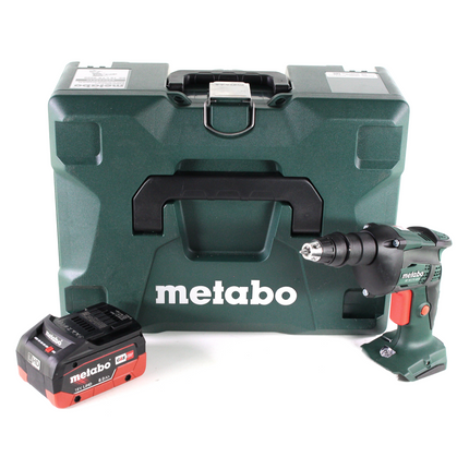 Visseuse à cloison sèche sans fil Metabo SE 18 LTX 4000 18 V 7 Nm 1/4" + 1x batterie LiHD 8,0 Ah + MetaLoc - sans chargeur