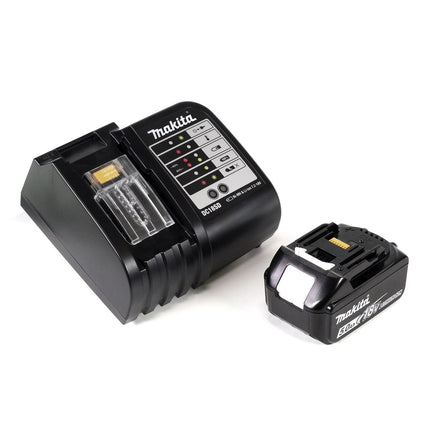 Taladro percutor inalámbrico Makita DHP 482 STTKW 18 V 62 Nm + 1x batería 5,0 Ah + cargador + set de accesorios 101 piezas + estuche