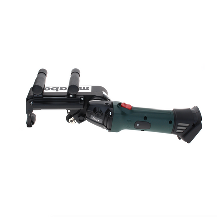 Metabo RB 18 LTX 60 Lijadora de cinta para tubos a batería 18 V 60 mm + 2 baterías LiHD 4,0 Ah + cargador