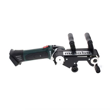 Metabo RB 18 LTX 60 Lijadora de cinta para tubos a batería 18 V 60 mm + 2 baterías LiHD 5,5 Ah + cargador