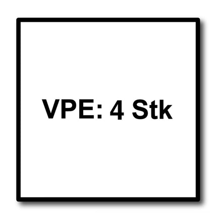 Meisterling Raupe PLUS Film d'étanchéité adhésif double face 1,5 mm x 10 mm x 16 m - 4 pcs. (4x 006050000050)