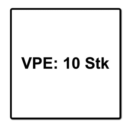 Meisterling Rubans adhésifs en papier Kraft 60 mm x 25 m, 10 pcs. (10x 006300000120 )
