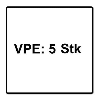 Fein E-Cut Standard Starlock Plus Sägeblatt 50x65 mm 5 Stück ( 63502134230 ) HCS Stahl - Toolbrothers
