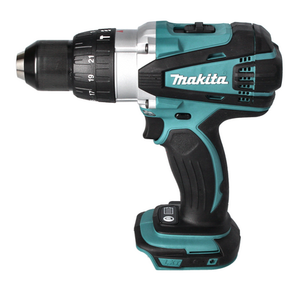 Makita DHP 458 RG cordless impact drill 18 V 91 Nm + 2x rechargeable battery 6.0 Ah + charger
