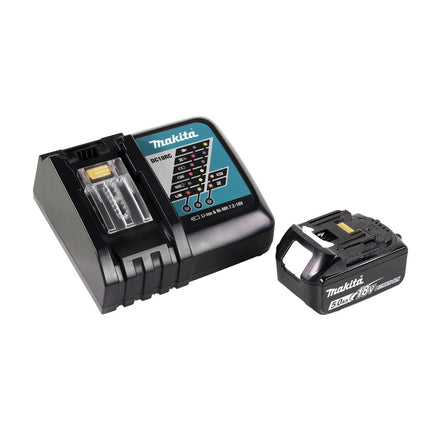 Makita DGA 519 RT1J Cordless angle grinder 18 V 125 mm Brushless X-Lock + 1x rechargeable battery 5.0 Ah + charger + Makpac