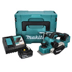 Makita DKP181RF1J Cordless Planer 82mm 18V Brushless + 1x Battery 3.0 Ah + Charger + Makpac Case