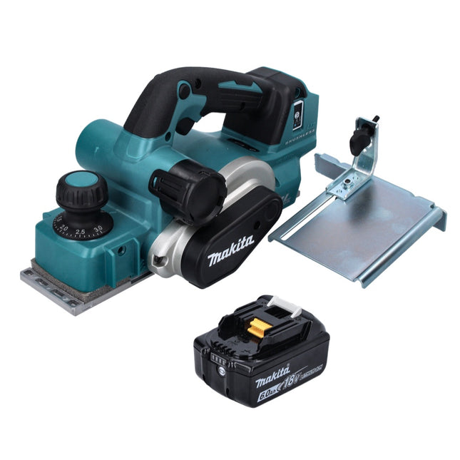 Makita DKP181G1 Cordless Planer 82mm 18V Brushless + 1x Battery 6.0 Ah - without charger