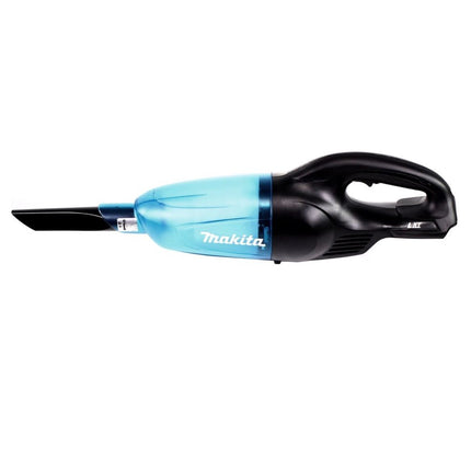 Aspirador sin cable Makita DCL 180 RG B 18 V negro + 2x batería recargable 6,0 Ah + cargador