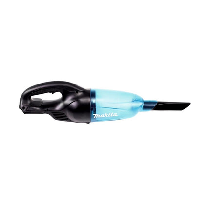 Aspirador sin cable Makita DCL 180 RG B 18 V negro + 2x batería recargable 6,0 Ah + cargador