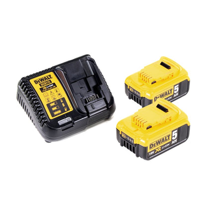 DeWalt DCS 369 P2 Akku Säbelsäge 18 V + 2x Akku 5,0 Ah + Ladegerät + TSTAK - Toolbrothers