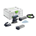 Festool DTS 400 REQ-Plus Deltaschleifer 250 W 100 x 150 mm ( 576064 ) + systainer + SB-Longlife RTS/DTS/ETS Staubfangbeutel ( 201693 ) - Toolbrothers