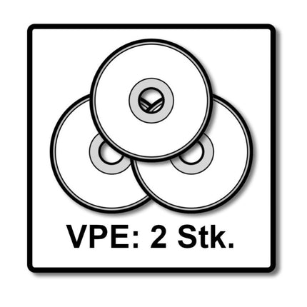 Bosch GWX 17-125 S Professional Winkelschleifer 1700 W 125 mm X-Lock + Fächerschleifscheibe X571 K40 + Fächerschleifscheibe X571 K80