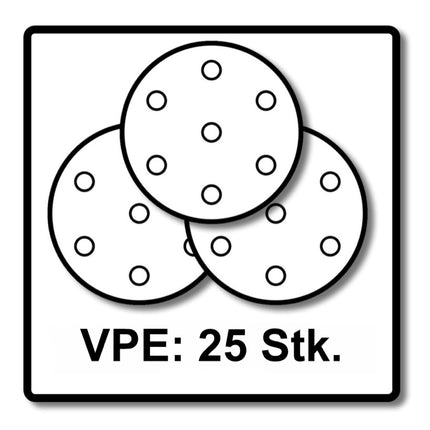 Festool STF D225/128 Schleifscheibe Granat P180 225 mm 25 Stk. ( 205660 ) für Langhalsschleifer PLANEX - Toolbrothers