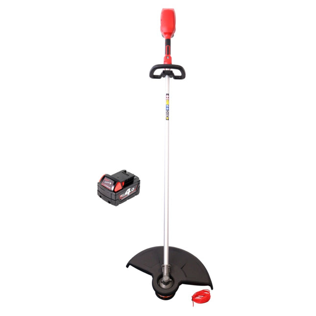 Milwaukee M18 CLT-401 Akku Rasentrimmer 18 V Brushless + 1x Akku 4,0 Ah - ohne Ladegerät