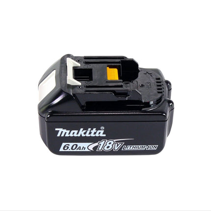 Makita DHP 484 G1TX taladro percutor inalámbrico 18 V 54 Nm sin escobillas + 1x batería 6,0 Ah + juego de brocas de 70 piezas + maletín de aluminio TX - sin cargador