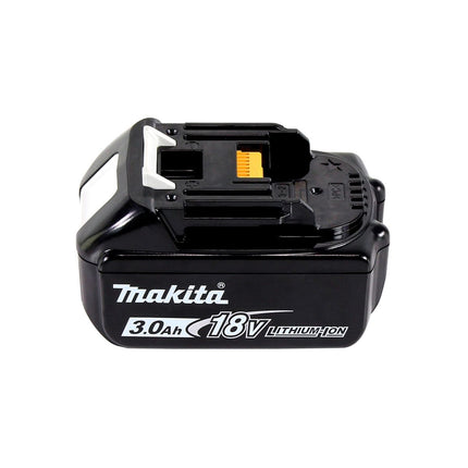 Taladro percutor inalámbrico Makita DHP 482 F1TX 18 V 62 Nm + 1x batería 3,0 Ah + juego de brocas de 70 piezas + maletín de aluminio TX - sin cargador