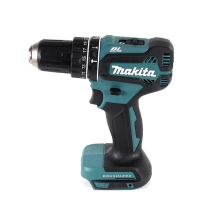 Makita DHP 485 T1TX Trapano avvitatore con percussione a batteria 18V 50Nm + 1x Batteria 5,0 Ah + Set 70 punte + Valigetta in alluminio TX - senza caricabatterie