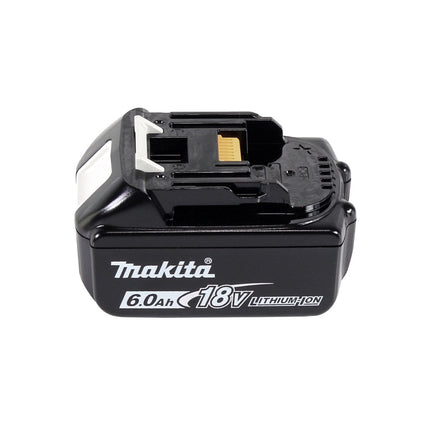 Makita DTW 180 G1TX Visseuse à chocs sans fil 18 V 180 Nm 3/8" Brushless + 1x Batterie 6,0 Ah + Jeu de mèches 70 pièces + Mallette TX - sans chargeur