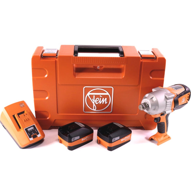 FEIN ASCD 18-1000 W34 Visseuse à percussion sans fil 18V 1050 Nm - 3/4" sans balai + 2x Batteries 5,2 Ah + Chargeur + Coffret