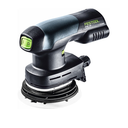 Festool ETSC 125 Li-Basic Akku Exzenterschleifer 18 V 125 mm Brushless + AH-ES-ETS/ETSC Ansetzhilfe 43 - 92° Winkel + Systainer - ohne Akku, ohne Ladegerät - Toolbrothers