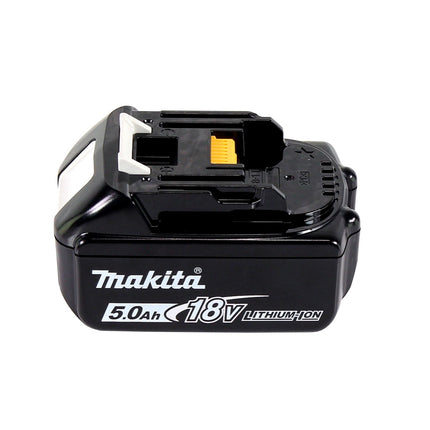 Makita DGA 506 T1J Akku Winkelschleifer 18 V 125 mm Brushless + 1x Akku 5,0 Ah + Makpac - ohne Ladegerät
