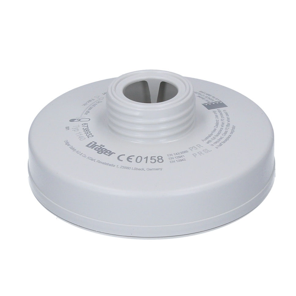 Dräger Rd40 Partikel Filter P3 R ( 6738932 ) für Vollmasken X-plore 6000 und Halbmasken X-plore 4000
