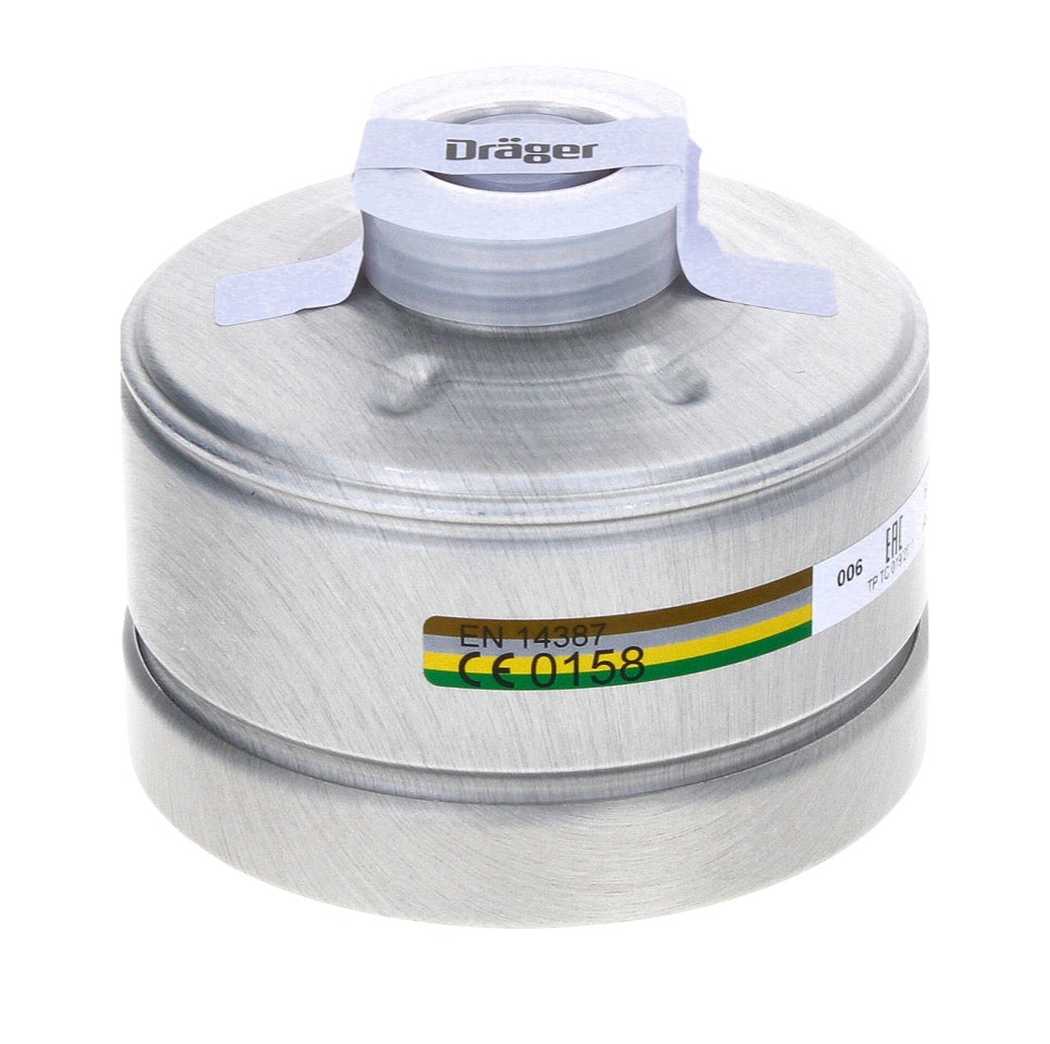 Filtro de protección respiratoria Dräger X-plore Rd40 A2B2E2K2 EN14387 (6738804) para