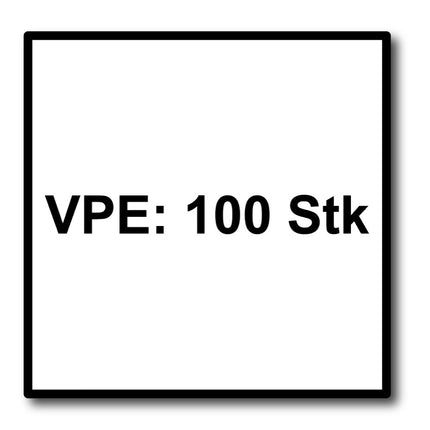 Tornillo SPAX IN.FORCE 6,0 x 100 mm 100 piezas (1211010601005) Torx T-STAR Plus T30 culata totalmente roscada Broca WIROX 4CUT