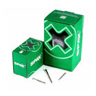 SPAX Facade Screws 4.0 x 60mm - Stainless Steel A2 - Partial thread - Countersunk Head - Torx T-STAR Plus T15 - CUT 500 pcs. (5x 0467000400603)