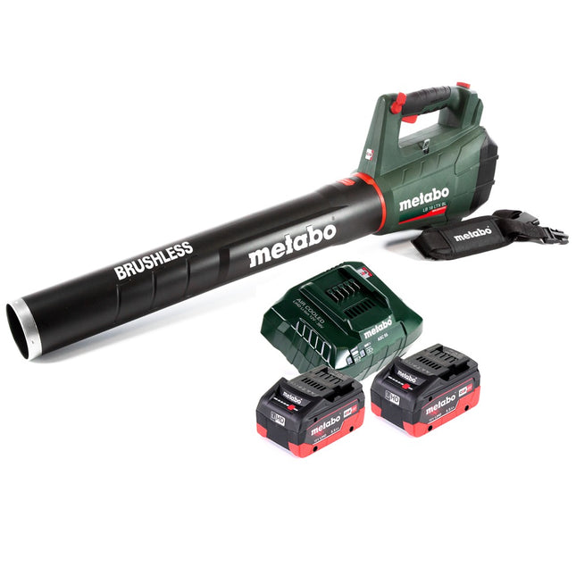 Metabo LB 18 LTX BL Akku Laubbläser 18 V Brushless + 2x Akku 5,5 Ah + Ladegerät