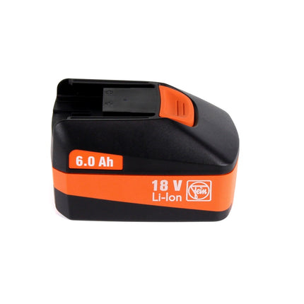 Oscilador de batería FEIN MultiMaster AMM 500 PLUS 18 V Starlock Plus + 1x batería 6,0 Ah + maletín - sin cargador